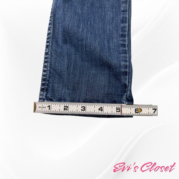 Levis 524 Too Superlow Skinny Jeans Women’s Sz 7 Stretch Denim Pants Y2K - Picture 13 of 13